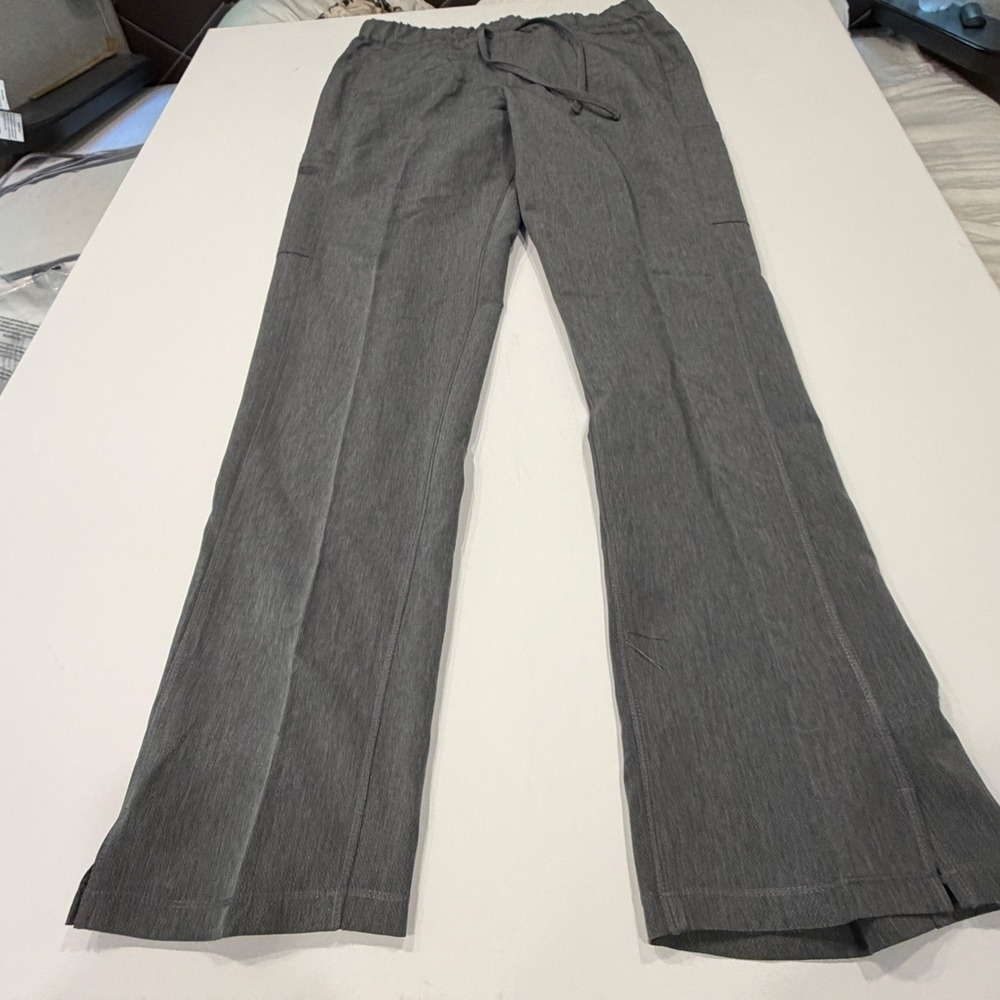 Dickies Womens M Jogger Scrubs Heather Grey Athleisure Streetwear Cargo Stretch